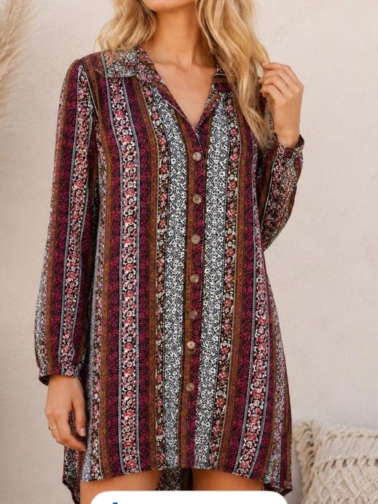 NATURAL LIFE Dresses & Skirts - Natural Life Shirt Dress Large